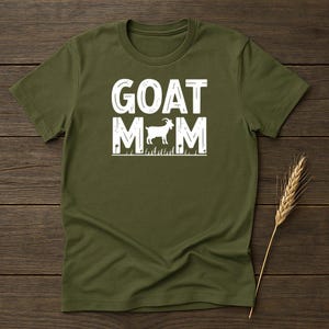 Camiseta engraçada de mãe cabra, camiseta amante de animais de fazenda