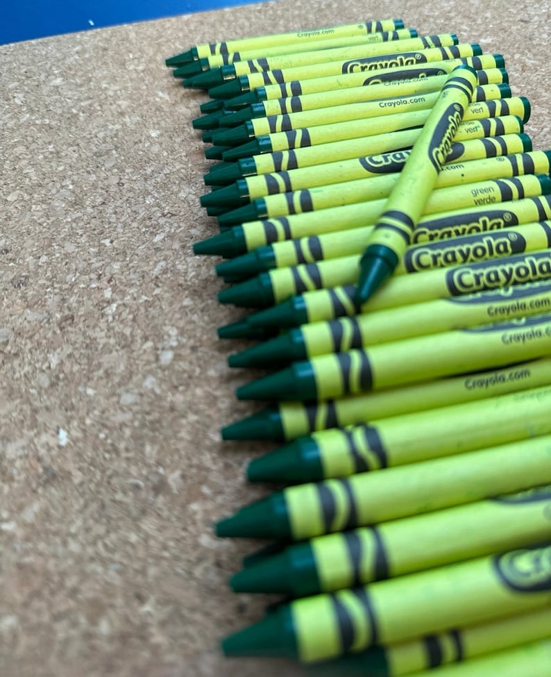 50ct Bulk Crayola Crayons Crayon Supplies Melting Art Etsy
