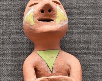 Vintage 1960's Jemez Rain God figure
