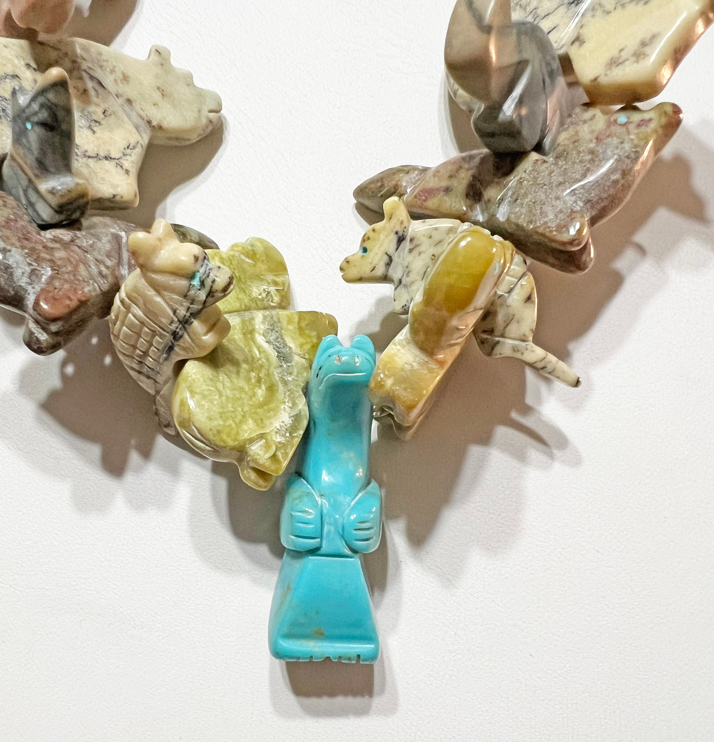 アクセサリー Kewa Pueblo Traditional Inly necklace Traditional style Santo Domingo 