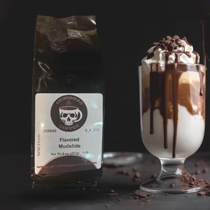 Mudslide Coffee - Luxury Coffee Lover Gift - Liqueur Flavored Medium - Half lb Samples