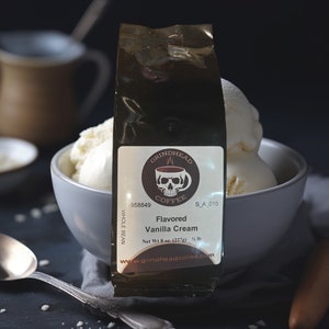 Vanilla Cream Coffee - Dessert Coffee Lover Gift - Sweet Coffee - Vanilla