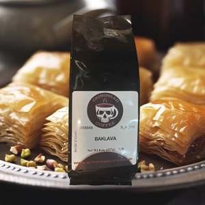 Turkish Baklava Coffee - Dessert Coffee Lover Gift - Middle Eastern Coffee