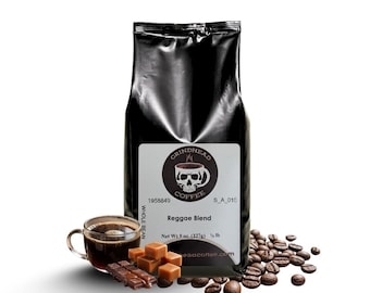 GrindHead Coffee – Reggae Blend – Light-Medium Roast, Smooth Caramel & Chocolate Undertones