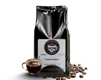 GrindHead Coffee – Christmas Blend – Medium-Dark Roast, Balanced & Invigorating Seasonal Blend