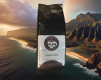 Hawaiian Kona Coffee Blend - Single Origin Espresso Blend - Handcrafted Aromatic