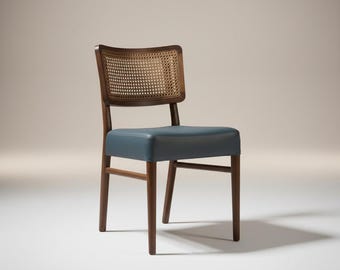 Perfect Housewarming Gift Solid Beech Wood Dining Chair Comfortable Ergonomic Armless Seating Custom Fabric Options