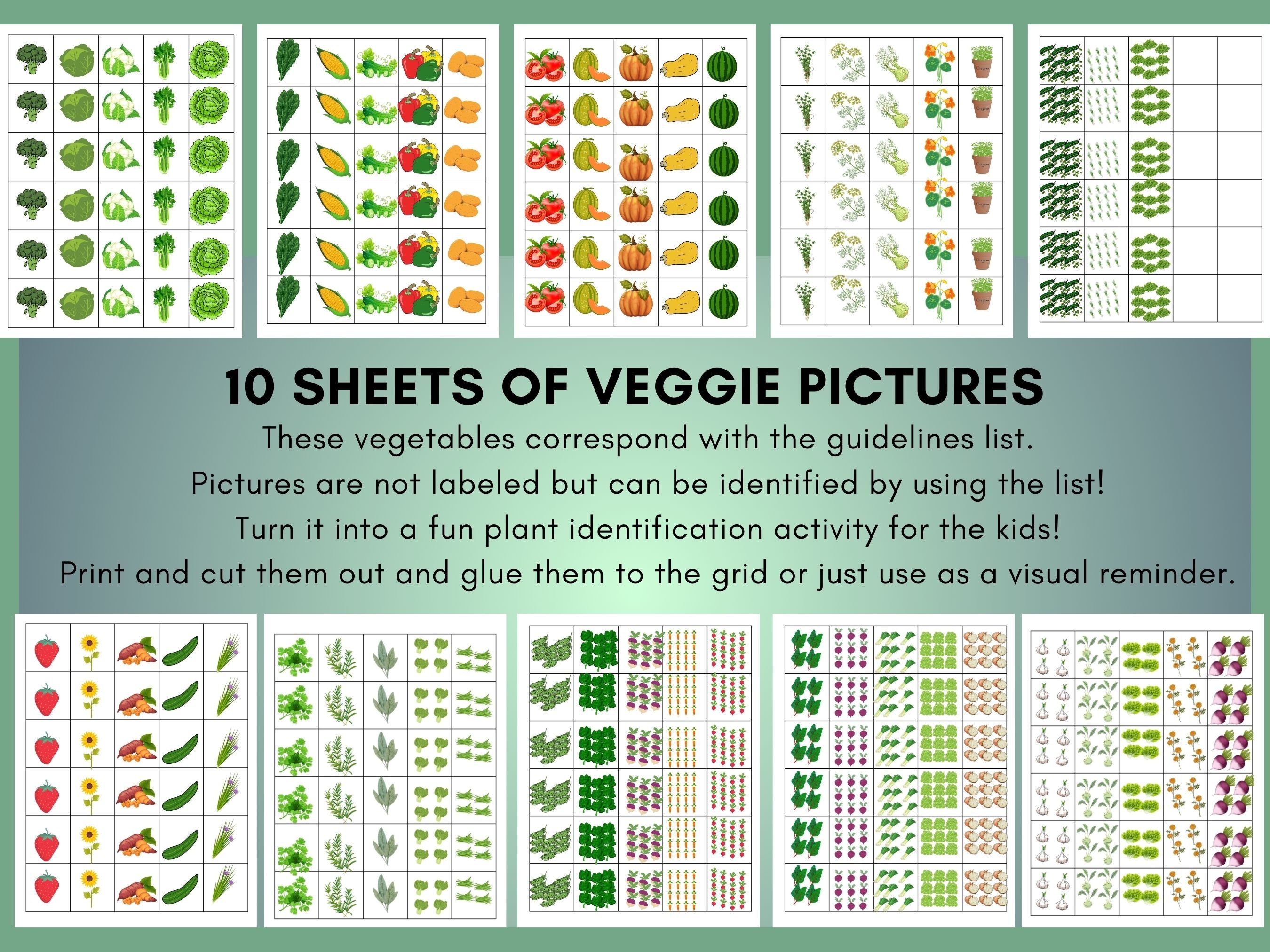 Printable Square Foot Garden Grid Instant Download PDF Etsy printable-square-foot-garden-grid-instant-download-pdf-etsy