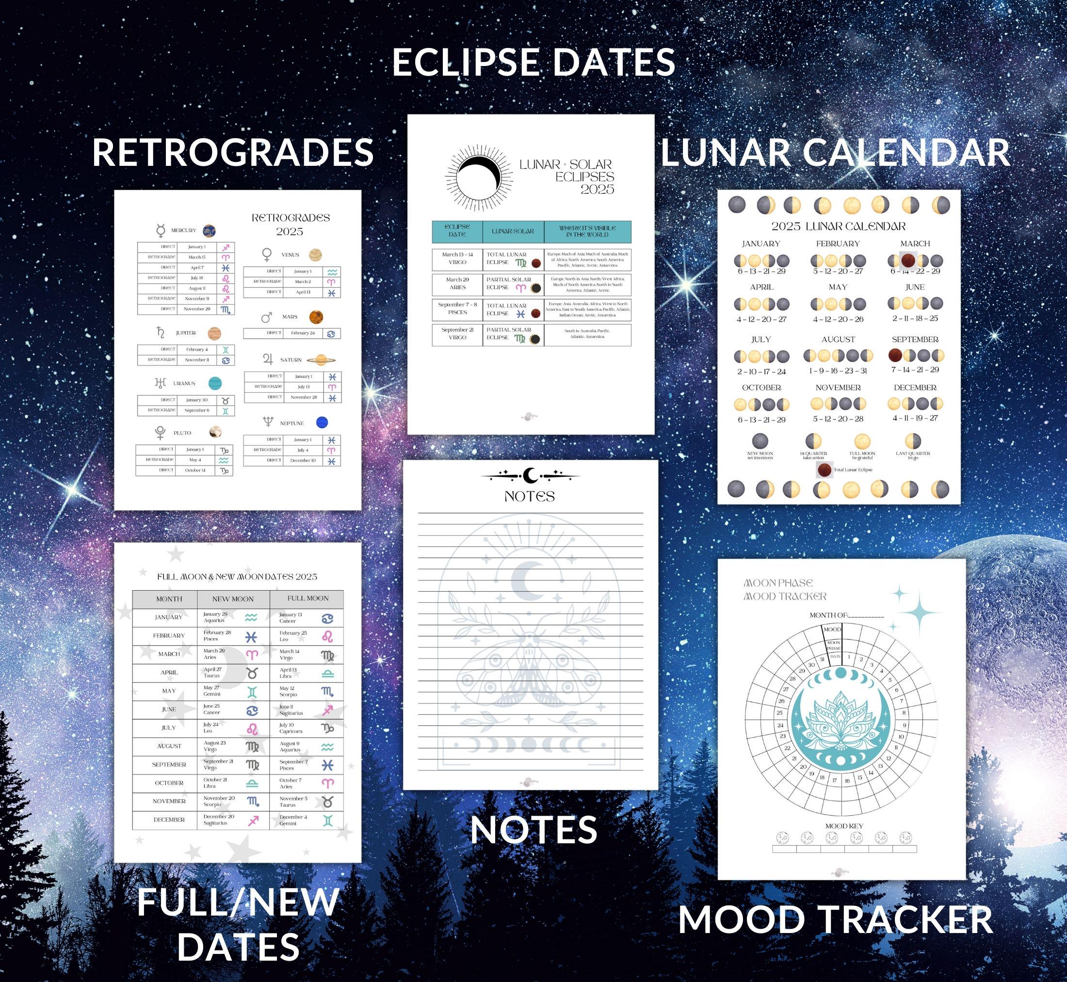 The Full Moon Ritual Planner 2022: 6