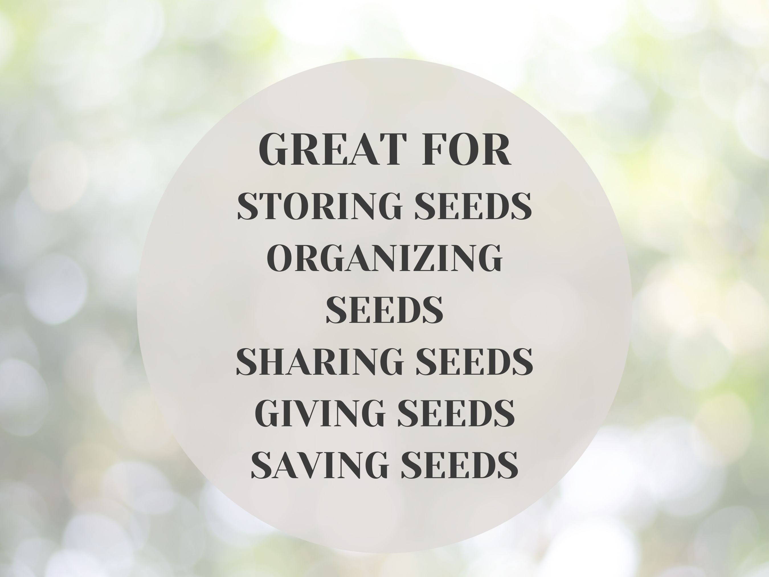 Printable Vegetable Seed Envelopes DIY Seed Packets Seed - Etsy