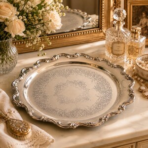Webster Wilcox Silver Tray - Etsy
