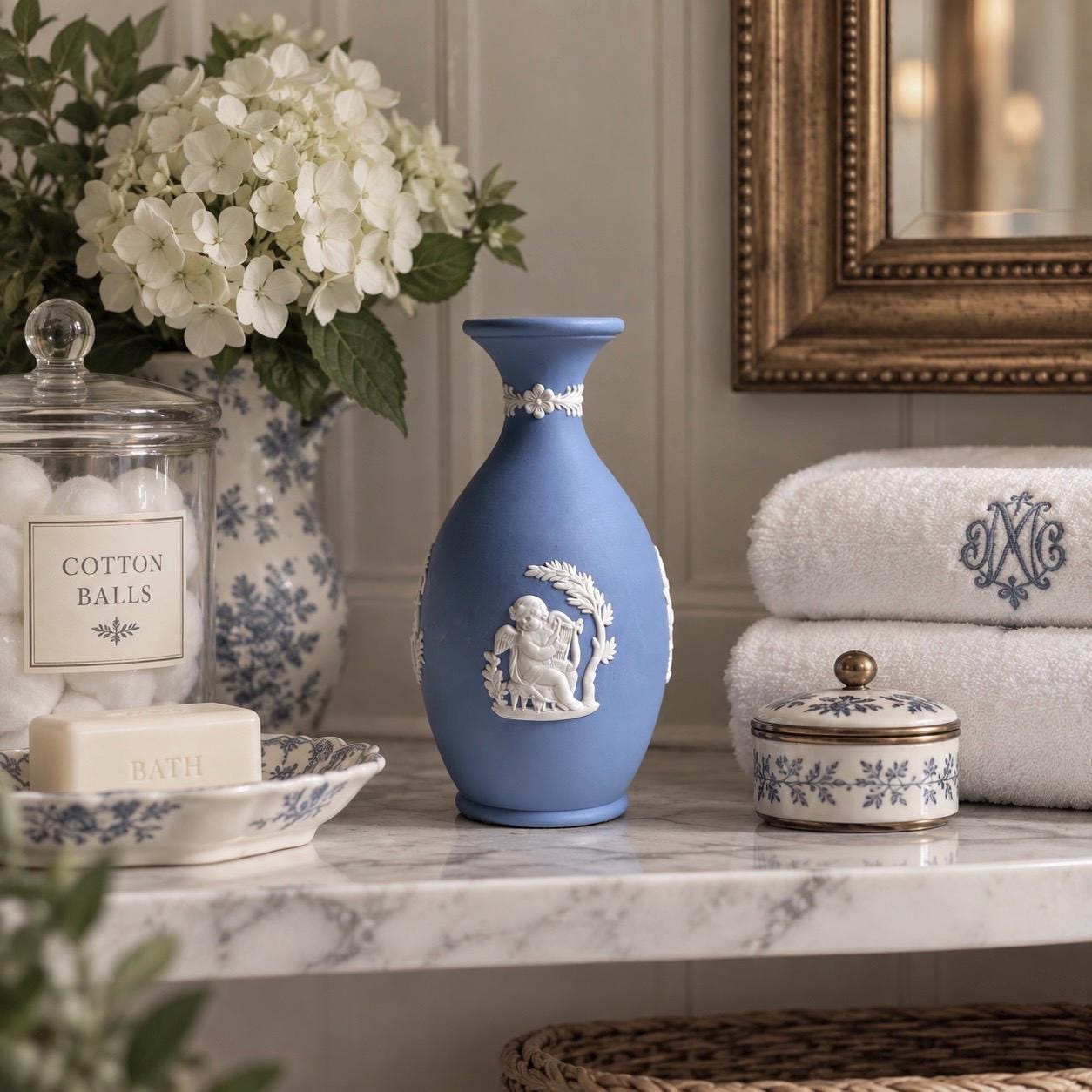 Blue Jasperware - Etsy