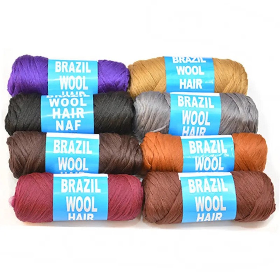 Brazilian Wool Hair for Braids Acrylic Hand Knitting Yarn for Hair