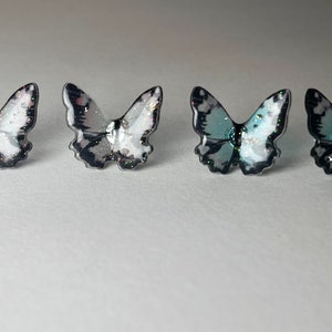 resin stud earrings: zdjęcie 4