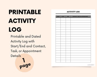 Fitness Goals Planner and Tracker Fitness Planner Printable Exercise