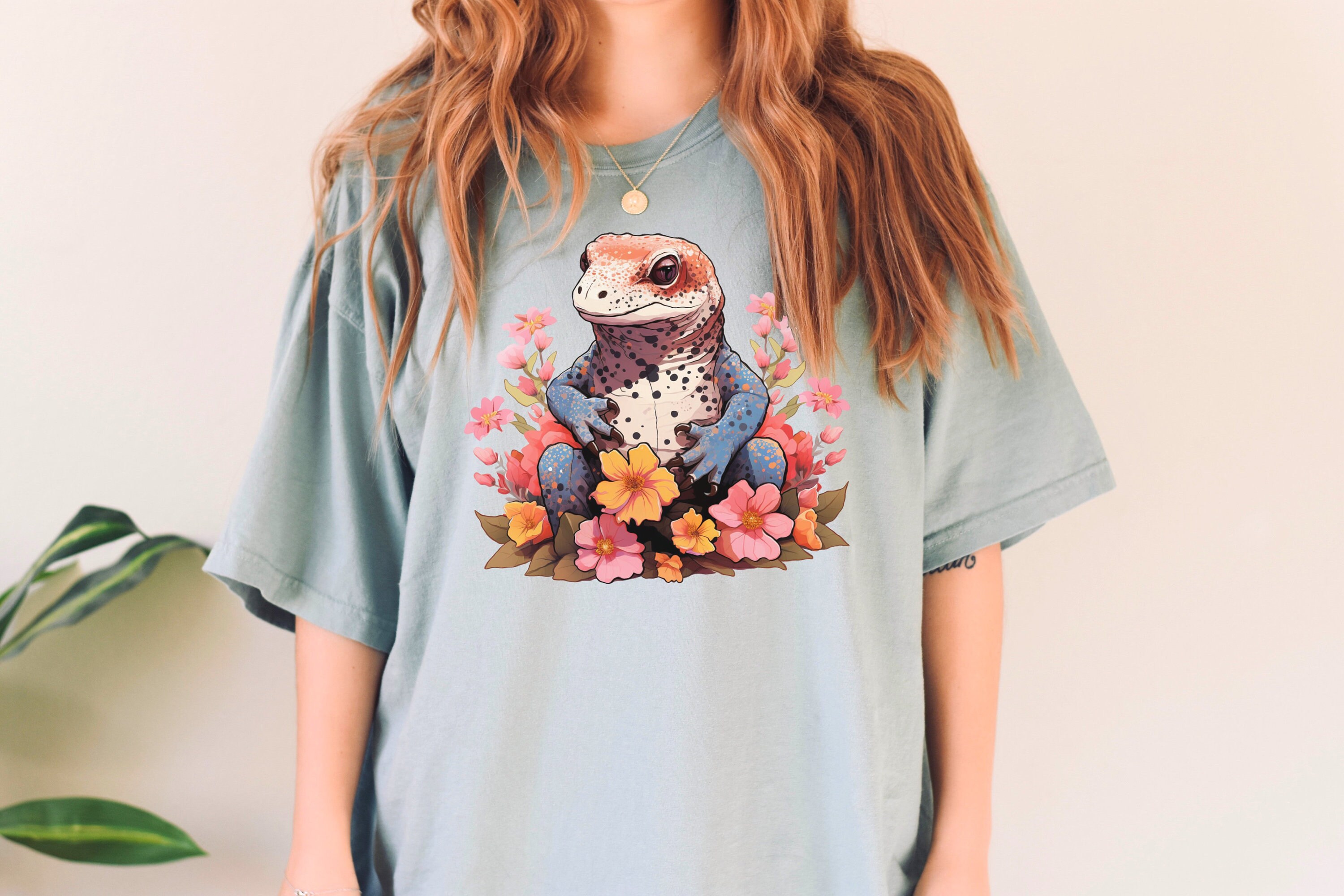 Gila Monster Graphic Tee, Desert Reptile Shirt Wildlife Lovers, Nature Enthusiasts, Unisex Apparel, Perfect Gift for Herpetology Enthusiasts