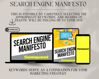 Search Engine Manifesto: SEO Guide (Instant Download)