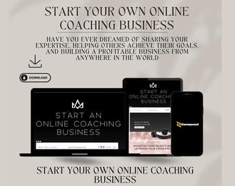 Online Coaching Business Toolkit: Expertenwissen monetarisieren (Instant Download)