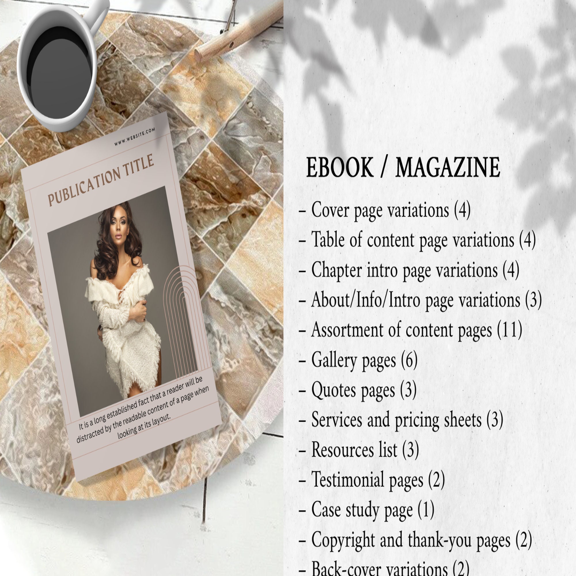 Ebook Template For Creating Gorgeous Professional Grade Magazines