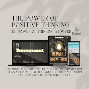 Positive Thinking at Work | INSTANT DOWNLOAD | Motivational Book | Techniques to Elevate Energy | Power of Thinking | Personal Development