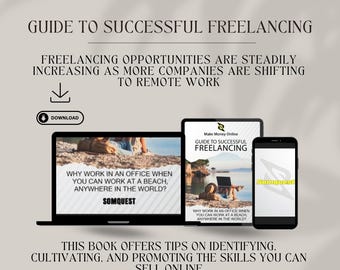 Freelancing Guide: Start a Successful Online Business (Digital Ebook)