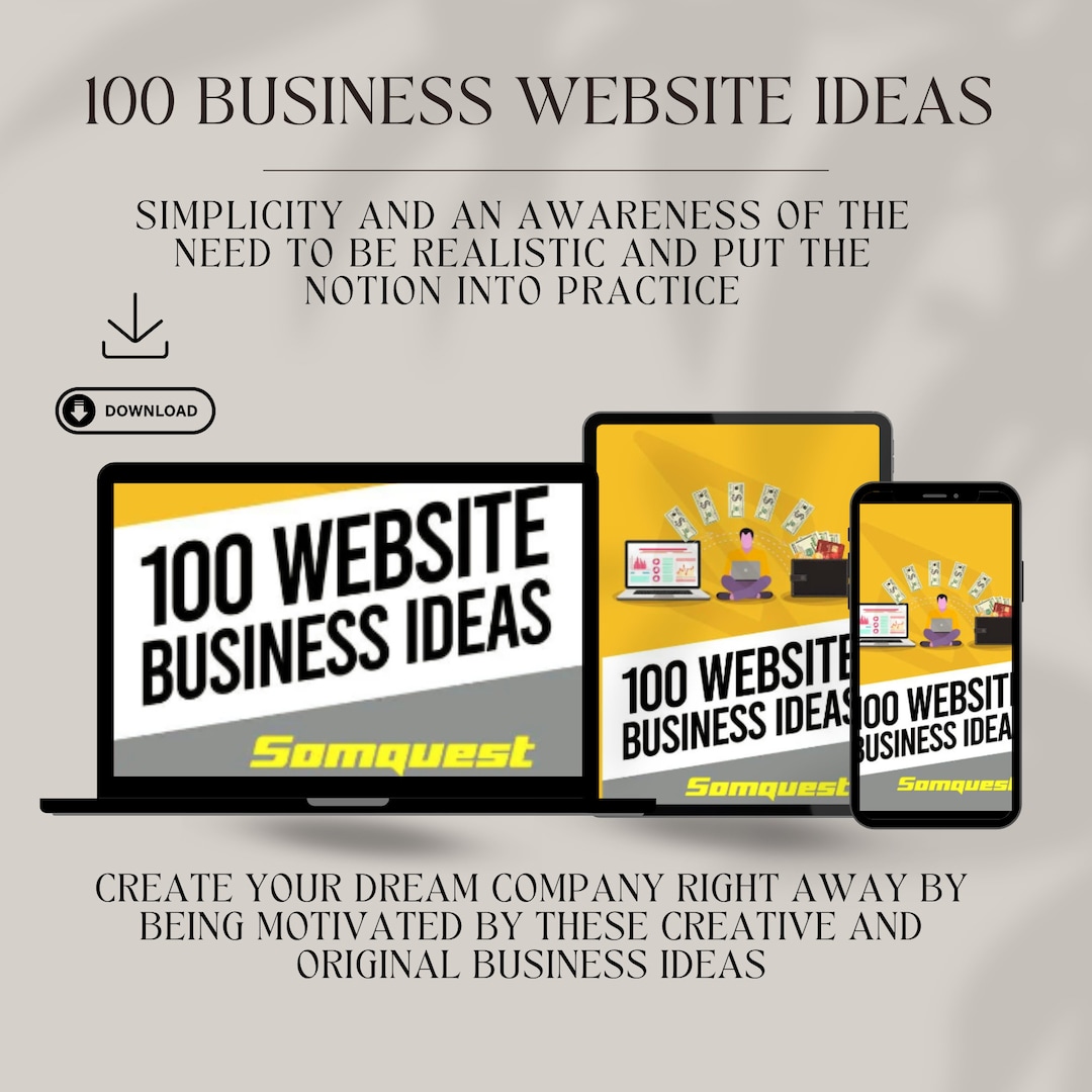 New Website Business Ideas