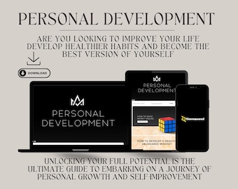 Personal Development Ebook: Self Empowerment Guide (Instant Download)