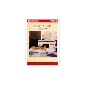Husqvarna Viking Platinum 950E User's Manual/Guide
