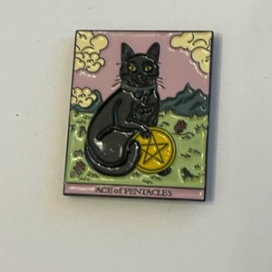 Tarot Enamel Pin - The Ace of Pentacles