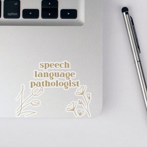 Speech Therapist Sticker, SLP Sticker, Gifts for Speech Language Pathologists, SLP Grad Gift, Speech Pathologist Sticker, Supervisor ccc cfy