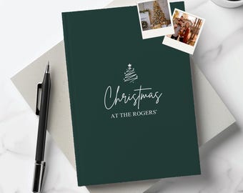 Personalized Christmas Scrapbook, Christmas Polaroid Book, Our First Christmas Photo Book, Letter Book for Christmas Gift, Holiday Memories