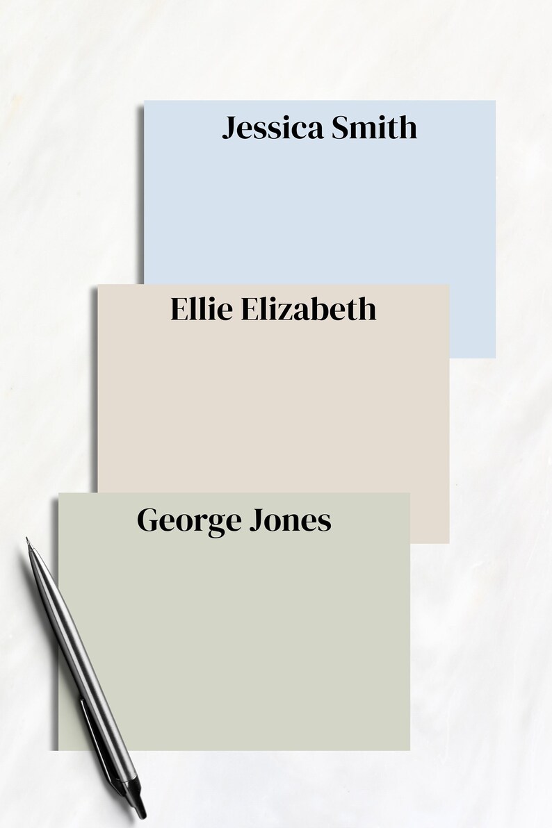 Personalized Post-it Notes, Custom Name Sticky Notes, Name Gifts ...