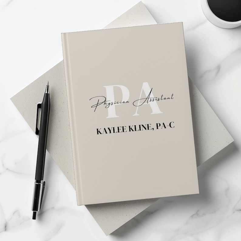 Personalized Physician Assistant Notebook, Gifts for Pas, PA-C Gifts ...