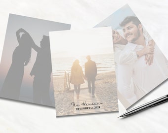 Custom Photo Post-it® Notes, Personalized Wedding Notepad, Anniversary Gift, Engagement Gifts, Husband and Wife Picture Gift, Couples Gift