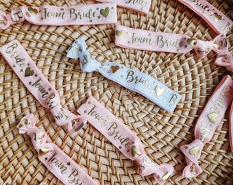 Team bride hairband bracelets, hen party supplies, hen party accessories, bride to be, hens, hen party bag fillers, bride to be bag fillers