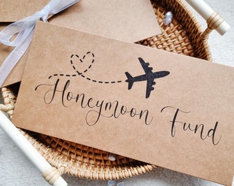 Personalised honeymoon envelope,wedding gift envelopes, money wallet, voucher gift, voucher wallet, money envelopes, gift envelope for money