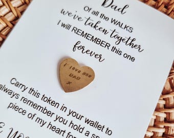 Regalo simbólico para el padre de la novia, tarjeta para el padre de la novia, papá de la novia, regalo para papá, regalos para la fiesta de bodas, regalos simbólicos, regalo para papá