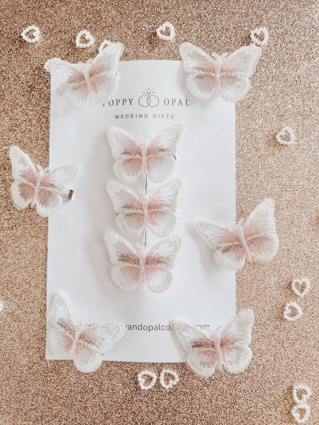 Flower Girl Hair Clips Flower Girl Hair Accessory Toddler Etsy