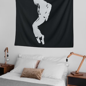 Tapices de pared para interiores con la silueta de Michael Jackson