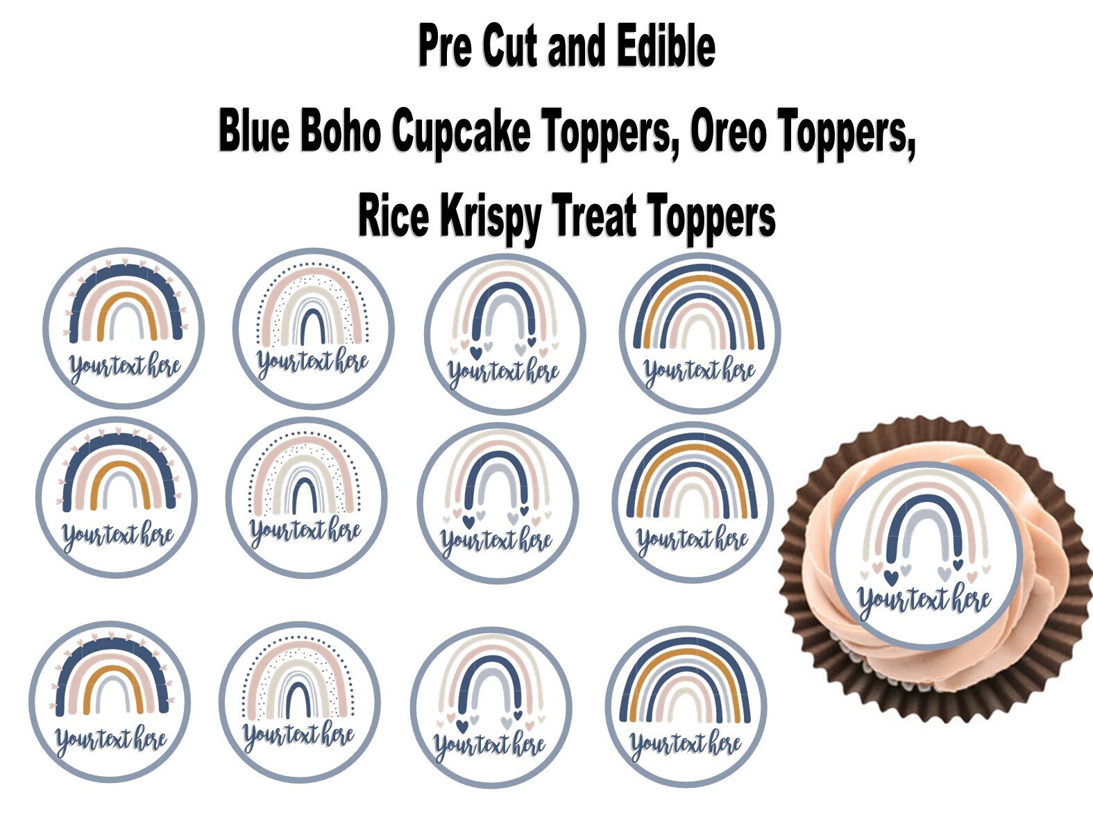 Edible Valentine Oreo Cookies Covered Images, Cupcake
