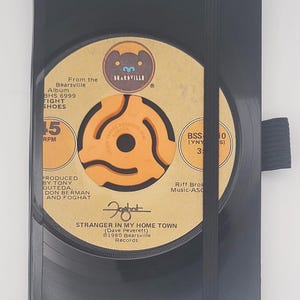Foghat Stranger In My Home Town - Cuaderno de bolsillo - Portada de disco original - 3,5" x 5,5"