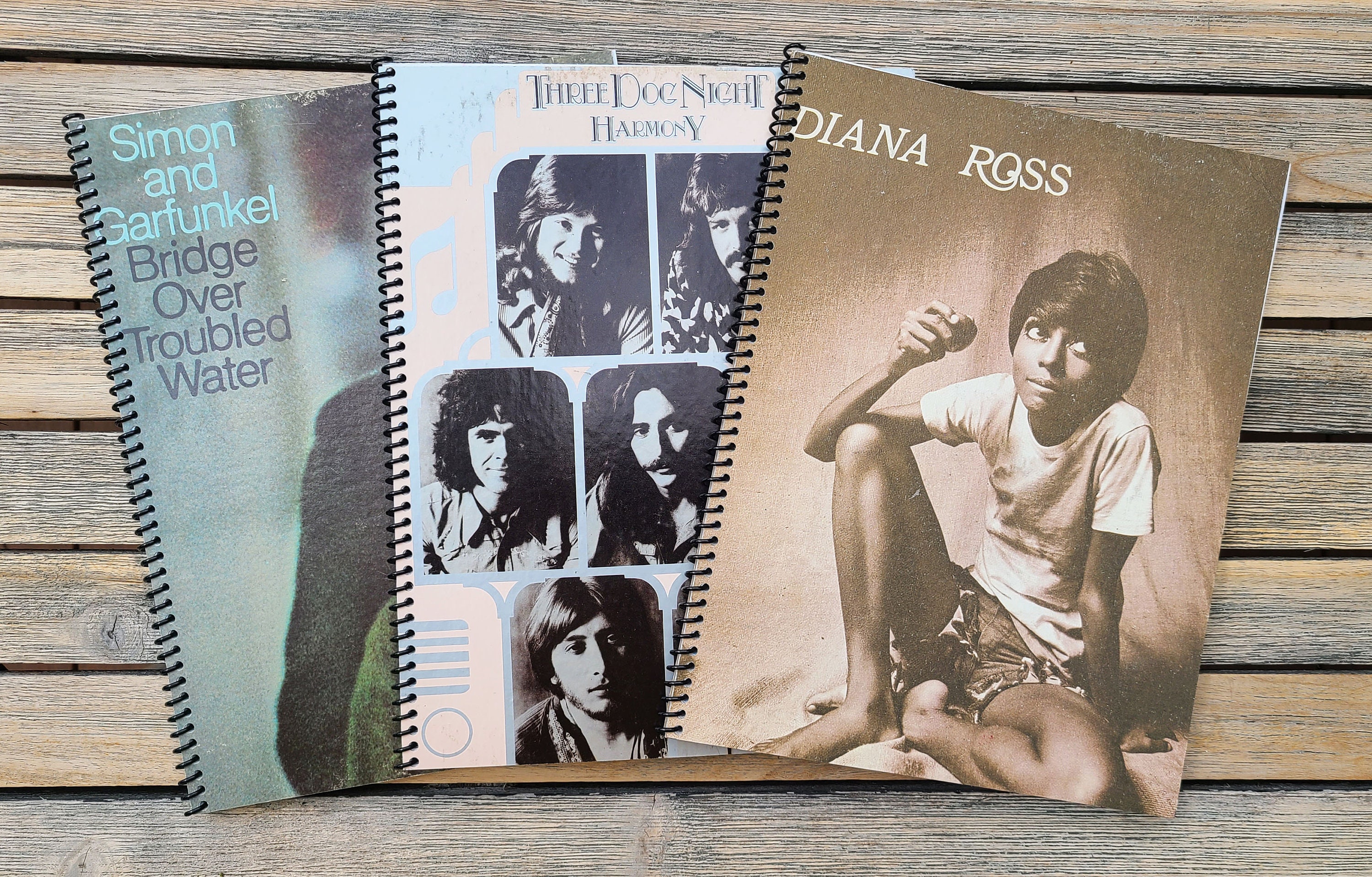 Record Notebook Cover Lined Notebooks Upcycled From Vinyl Record Covers - Etsy