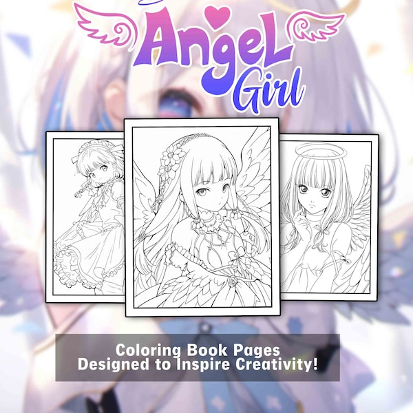 Sexy Anime Coloring Book - Etsy