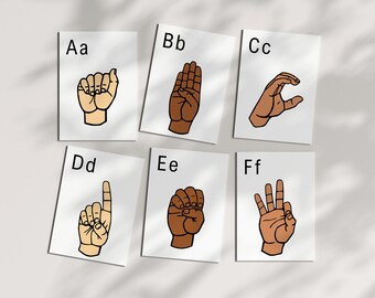 American Sign Language Flash Cards For Babies And Toddlers Asl | KUWAIT