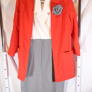 Vintage Caron Chicago -Dress Suit - Dress and Jacket Set