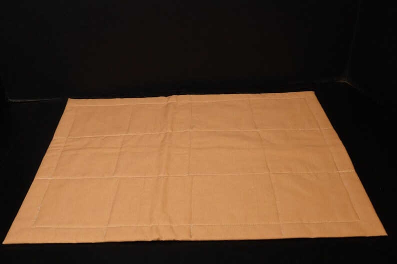 Handmade Quilted Table Topper - Triangle Pattern - Autumn Colorway ...