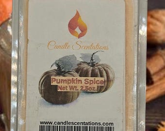 Pumpkin Spice 2.5oz. Wax Melt