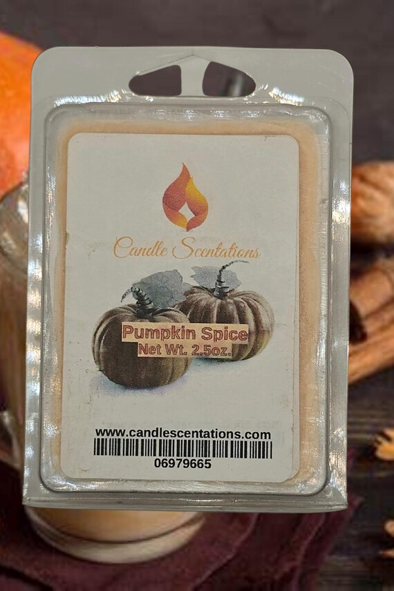 Pumpkin Spice 2.5oz. Wax Melt