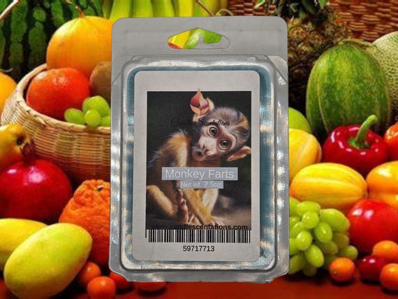 Monkey Farts 2.5oz. Wax Melt