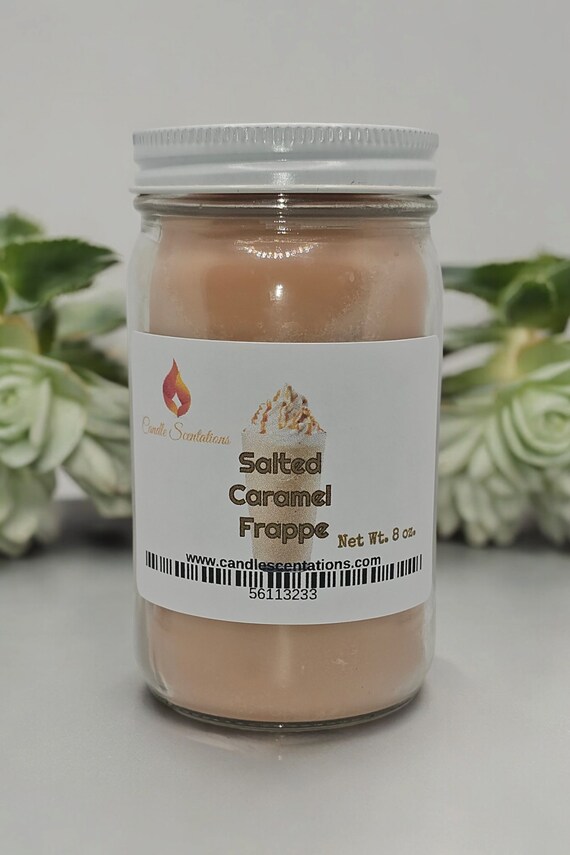 Salted Caramel Frappe 8 oz. Candle